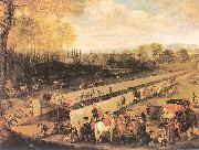 Mazo, Juan Bautista The Hunting Party at Aranjuez oil painting picture wholesale